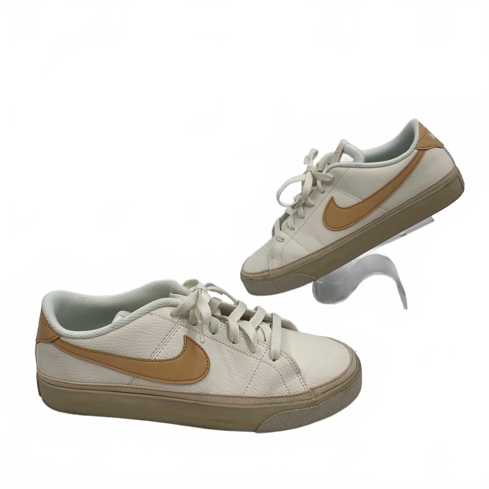 Nike Court Legacy Sneakers | Women's US 9 White Tan